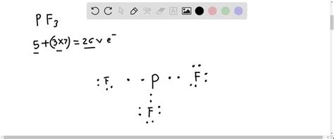 nonbonding electron pairs on phosphorus.